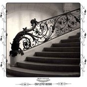 تصویر نرده فلزی فرفورژه کد IR009 