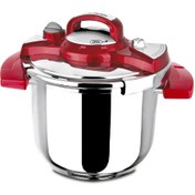 تصویر زودپز استیل سفرام مدل NESTA ظرفیت ۸ لیتر 