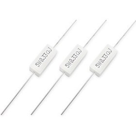 تصویر مقاومت آجری 5W 0.33R 