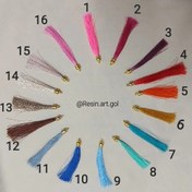 تصویر منگوله آویزی ابریشمی عمده سایز ۱۱ 