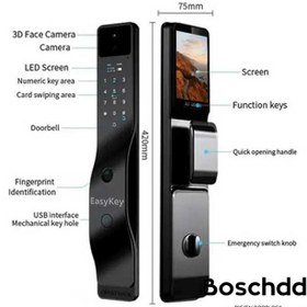 تصویر قفل دیجیتال ایزی کی مدل DDL802MFVP 