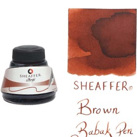 تصویر جوهر خودنویس شیفر قهوه ای SHEAFFER brown 