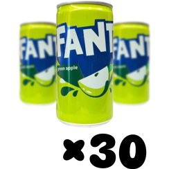 تصویر نوشابه شات فانتا طعم سیب بسته ۳۰ عددی 