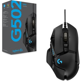 تصویر موس گیمینگ LOGITECH G502 