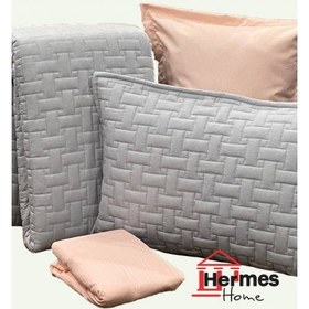 تصویر روتختی پنبه دوزی دونفره هرمس هوم HERMES HOME مدل: 002 HERMES 