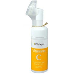 تصویر فوم شستشوی صورت ویتامین C ویتالیر 150 میل Vitalayer Vitamin C Foaming face wash 150ml