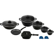 تصویر سرویس پخت و پز 14 پارچه فورته مدل پریما Forte Prima Cookware Set_14 PCS