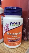 تصویر ملاتونین 5mgناو امریکایی Melatonin now 5 mg