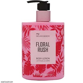 تصویر لوسیون بدن دیر بادی مدل Floral Rush 