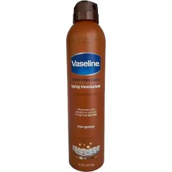 تصویر اسپری مرطوب کننده صورت هلندی وازلین Vaseline Intensive Cocoa Radiant با رایحه کاکائو مناسب انواع پوست 190 میل 