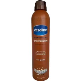 تصویر اسپری مرطوب کننده صورت هلندی وازلین Vaseline Intensive Cocoa Radiant با رایحه کاکائو مناسب انواع پوست 190 میل 