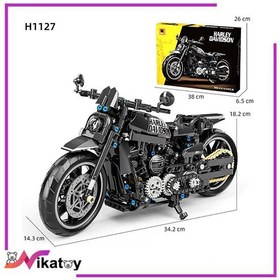 تصویر لگو موتور Harley Davidson سری تکنیک 