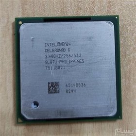 تصویر cpu Intel Celeron 2.4GHZ 256 533 