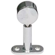 تصویر پایه سقفی گرد لوله استیل 25 ته بسته کروم کد N504 نایس NICE 