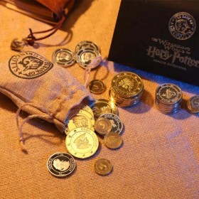 تصویر پک سکه های بانک گرینگوتز هری پاتر 