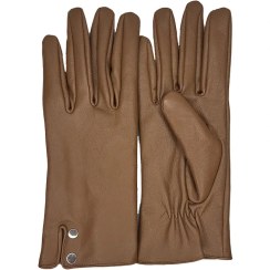 تصویر دستکش چرم زنانه کد R09 