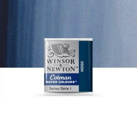 تصویر آبرنگ وینزور کاتمن کد 322 رنگ Indigo 