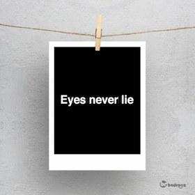 تصویر پولاروید eyes never lie 