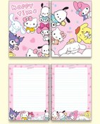 تصویر دفتر مشق ۶۰ برگ حاشیه‌دار سیمی طرح کرومی 