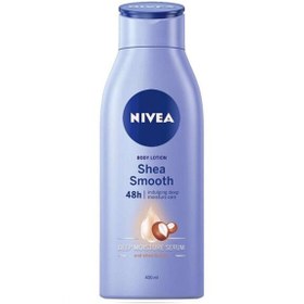 تصویر لوسیون بدن نیوآ Nivea مدل Shea Smooth حجم 400 میلی لیتر 