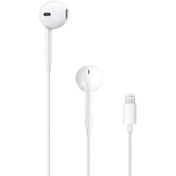 تصویر هندزفری اپل مدل EarPods با کانکتور لایتنینگ غیر اصل iPhone Wired Headphones Lightning Connector