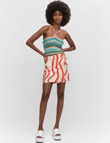 تصویر دامن زنانه منگو mango 