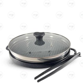 تصویر تابه گریل چدن پرانی سایز 35 