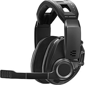 تصویر هدست بازی بی سیم Sennheiser GSP 670 Premium Wireless Gaming ، اتصال کم و بدون تأخیر و بلوتوث با Sennheiser 7.1 Surround Sound ، کنترل صوتی دوگانه و چت ، PS4 + PC-Black Sennheiser Gsp 670 Premium Wireless Gaming Headset, Lag-Free Low-Latency And Bluetooth Connection With Sennheiser 7.1 Surround Sound, Dual Audio And Chat Volume Control, Ps4 + Pc - Black