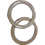 تصویر دسته کیف گرد چوبی 