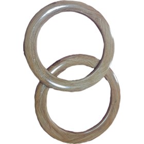 تصویر دسته کیف گرد چوبی 