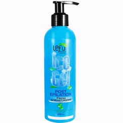 تصویر ژل بعد از اپیلاسیون لفو مدل Cold حجم 250 میلی لیتر Gel after depilation Lefo Cold model volume 250 ml