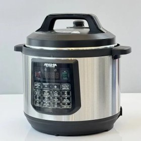 تصویر زودپز برقی عرشیا مدل EP110-2498 دیجیتالی ۸ لیتر Arshia electric pressure cooker model EP110-2498