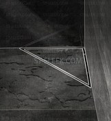 تصویر کفشور مثلثی سرامیک خور 18*18 استیل (کفشور کنج) مدل SCT18 