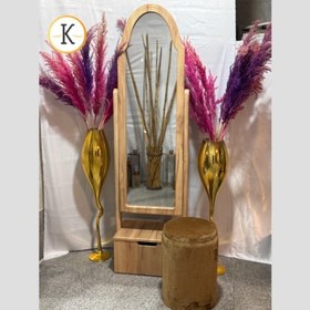 تصویر آینه قدی تک کشو 