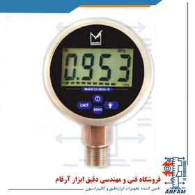 تصویر گیج فشار دیجیتالی ساخت مدکو کانادا مدل MDG-10 Digital Pressure Gauge Madeco MDG10