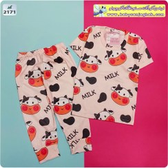 تصویر تیشرت شلوار میلک 