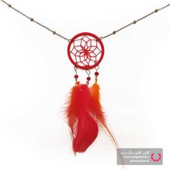 تصویر دریم کچر / پر طبیعی / قرمز 