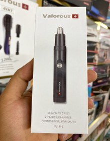 تصویر موزن گوش و بینی حرفه ای سری Swiss مدل VL 119 والوروس Valorous Professional Nose And Ear Trimmer Swiss VL 119