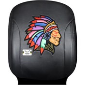 تصویر روکش صندلی خودرو سوشیانت مدل سرخ پوست مناسب برای کوییک 