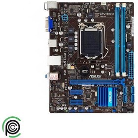 تصویر مادربرد ایسوس استوک MOTHERBOARD ASUS PH61 