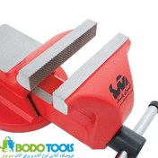 تصویر گیره رومیزی ایران پتک سایز ۱۲۰ میل فولادی 