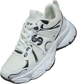 تصویر اسپرت کتونی میانه مدل اس S sport shoes women