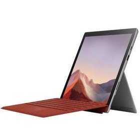 تصویر تبلت مایکروسافت مدل Surface Pro 7 ظرفیت 128 گیگابایت به همراه کیبورد 