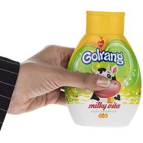 تصویر شامپو کودک گلرنگ مدل Milky Vita مقدار 250 گرم 