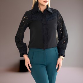 تصویر شومیز مجلسی روژیا|کد10202| 