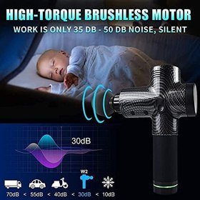 Cotsoco Massage Gun for Neck and Back,Portable Handheld Muscle Massager  Deep Tissue Massage Gun for Pain Relief,6 Speed Percussion Massager  Relaxation Quiet Brushless Motor Cordless with LCD Touch Scr-Muscle Massager -DIGITNOW!