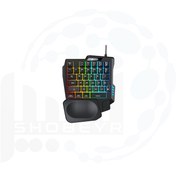تصویر کیبورد مخصوص بازی الون مدل GK-104 Eleven GK-104 Wired Gaming Keyboard