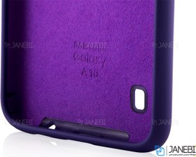 تصویر قاب سیلیکونی اصلی سامسونگ A10 زرد Siliconi Cover Case For Samsung A10