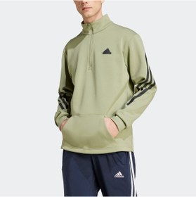 تصویر سویشرت سه خط آینده آیکون برند Adidas Future Icon 3 Stripe Sweatshirt