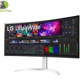 تصویر مانیتور ال جی مدل 40WP95C-W سایز 40 اینچ LG 40WP95C-W Curved UltraWide Monitor 40Inch